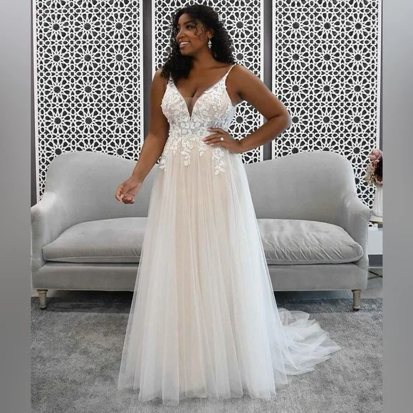 STELLA YORK Wedding Dress 7263 Size 8